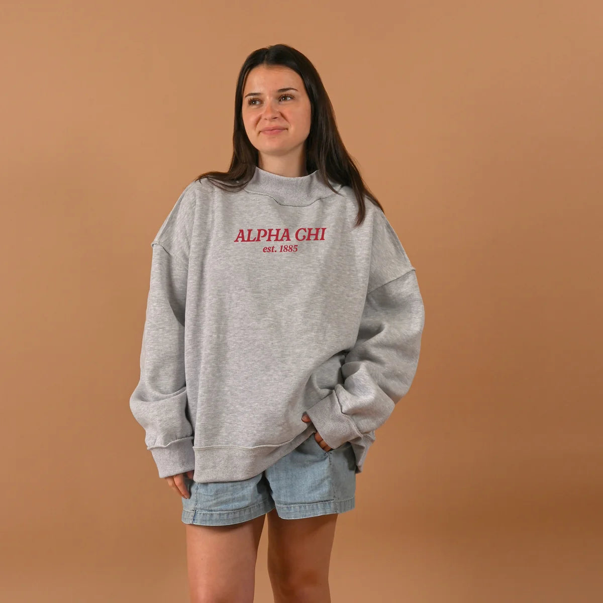 Sorority Mockneck Sweatshirt