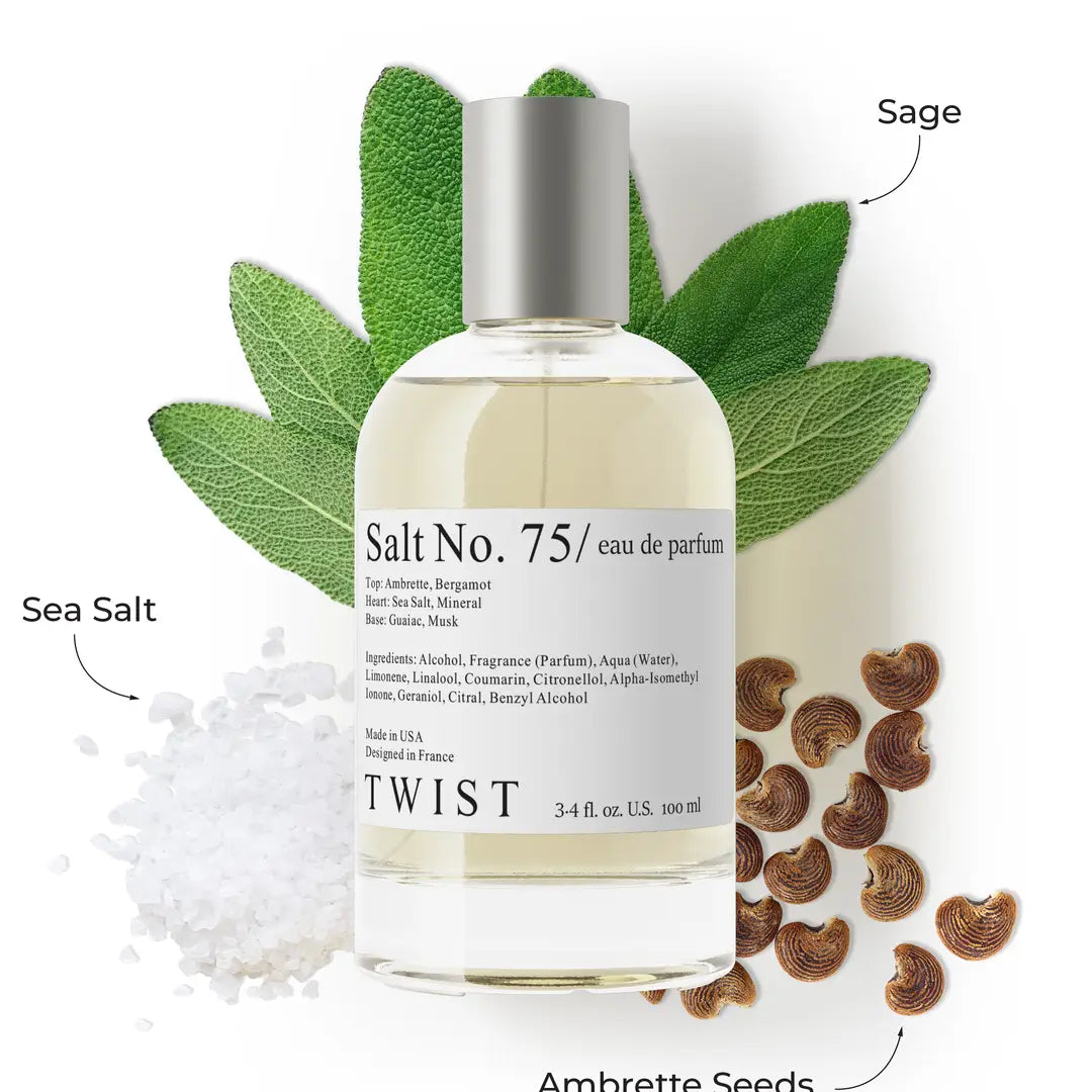 Salt No. 75 Inspired By J.M. Wood Sage & Sea Salt
