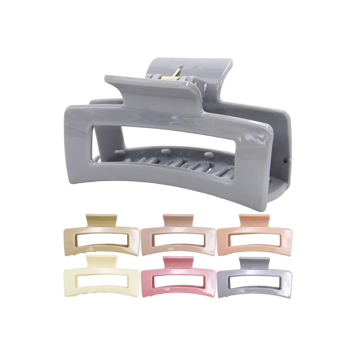 medium glossy claw clip
