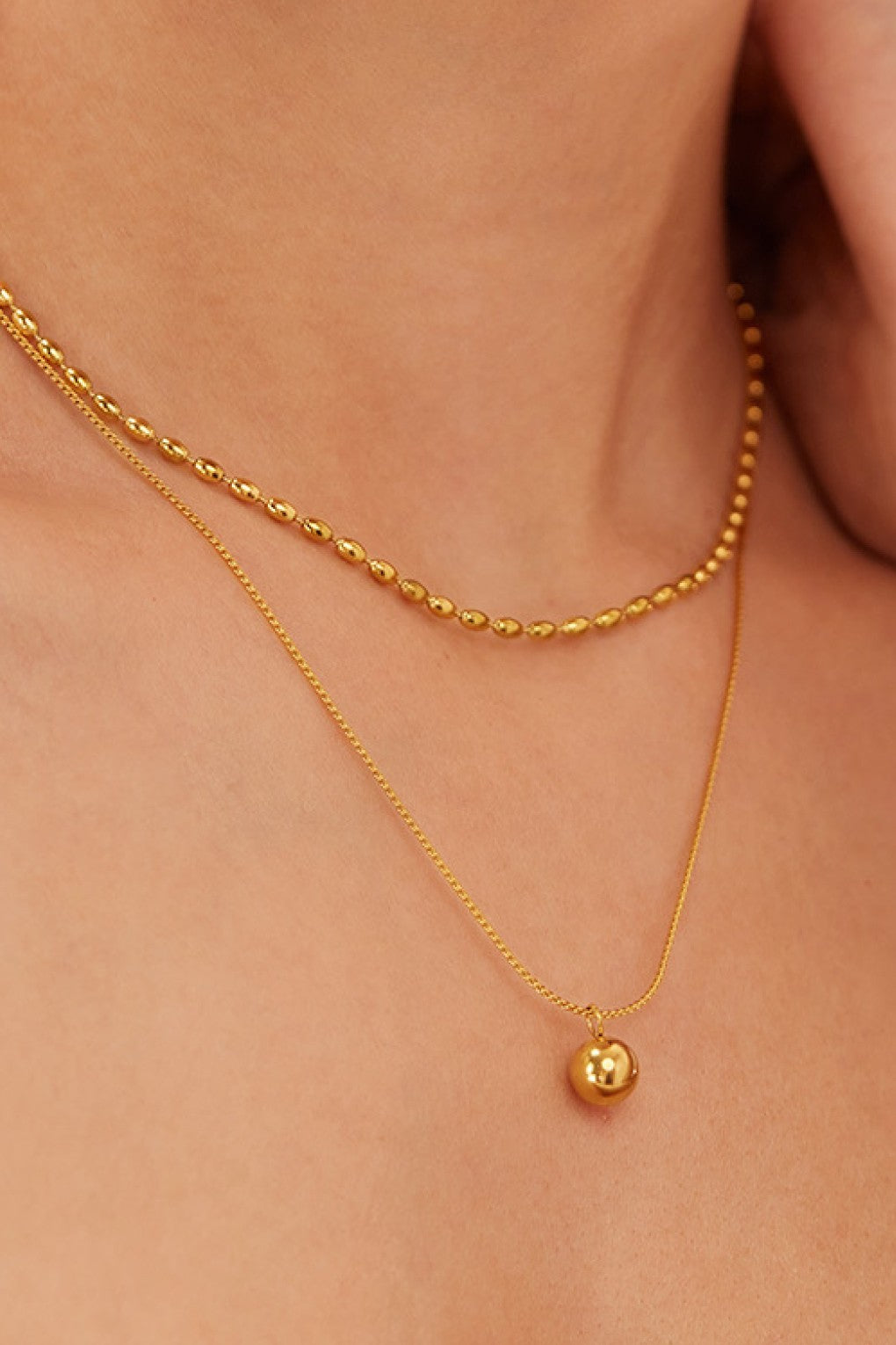 Layered Bead Necklace