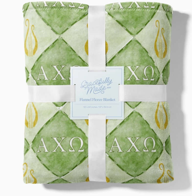 Sorority Fleece Blanket