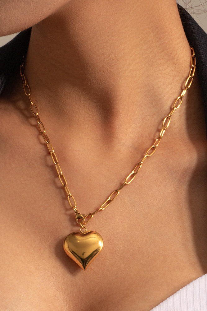 Bubble Heart Necklace