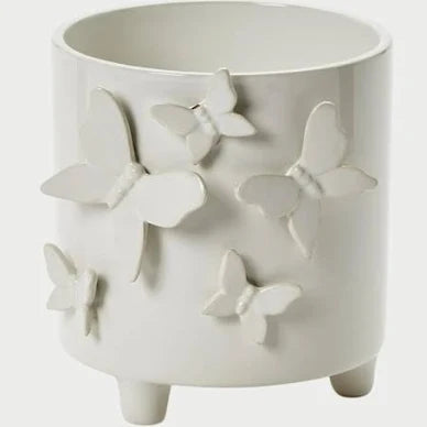 butterfly footed cachepot