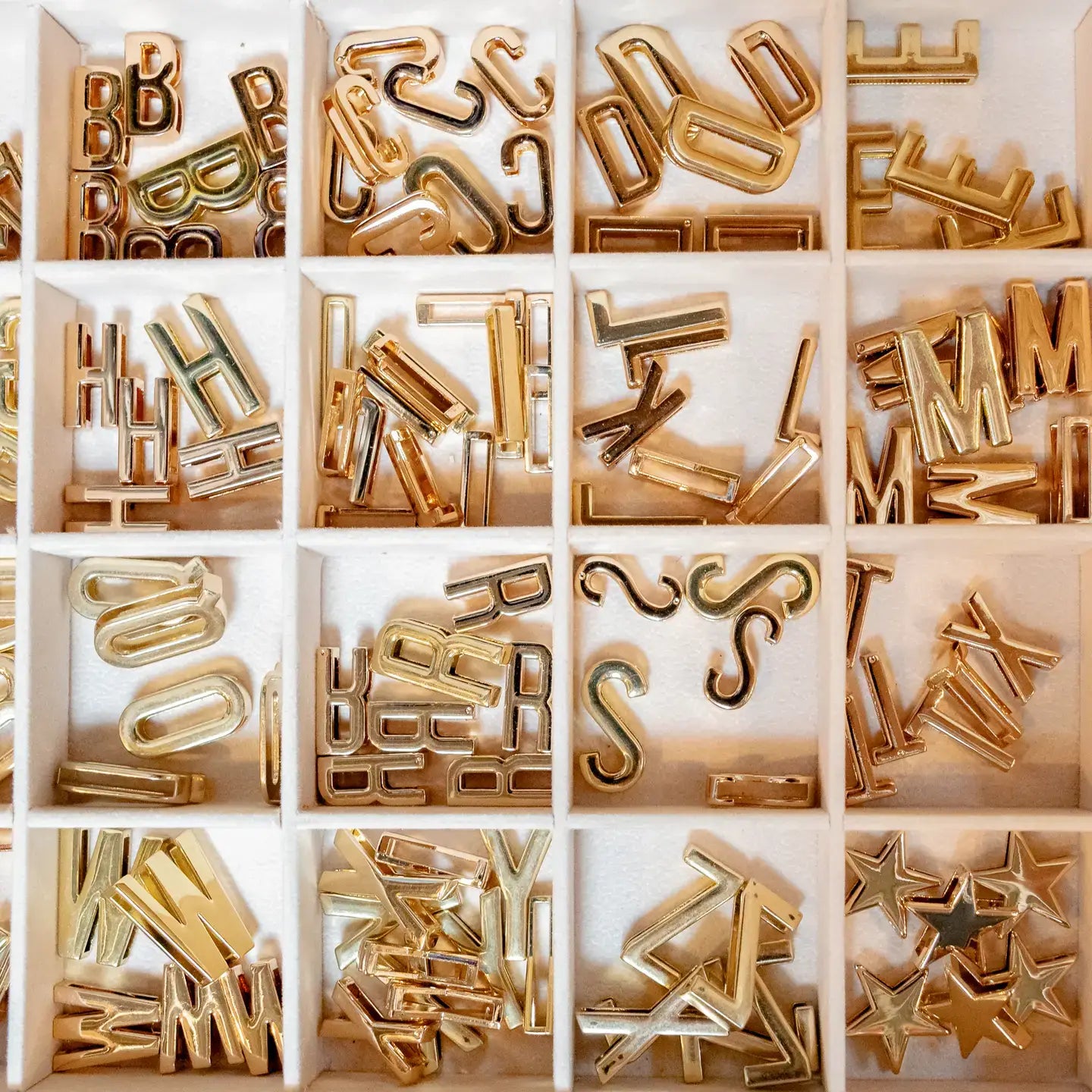 Alphabet Letter Sliders