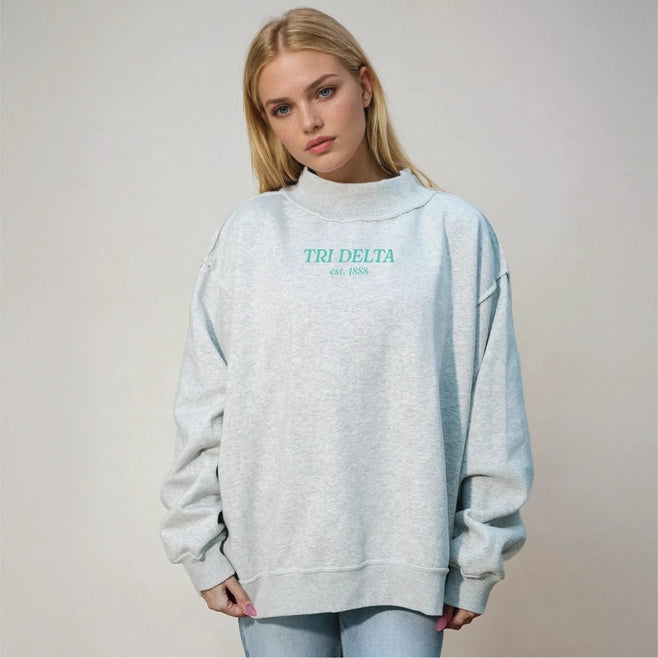 Sorority Mockneck Sweatshirt