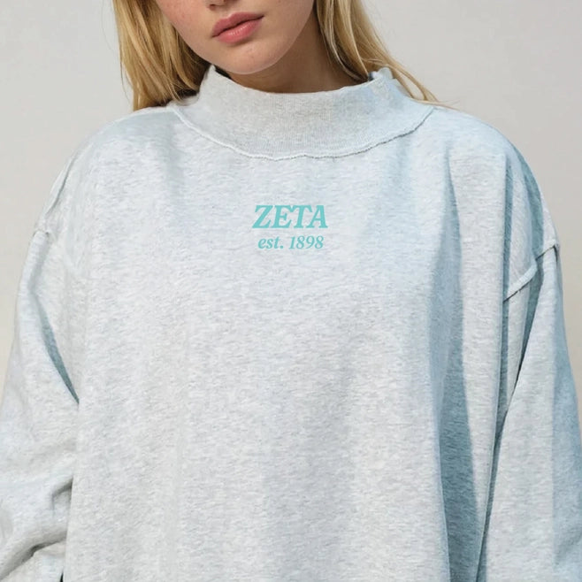 Sorority Mockneck Sweatshirt