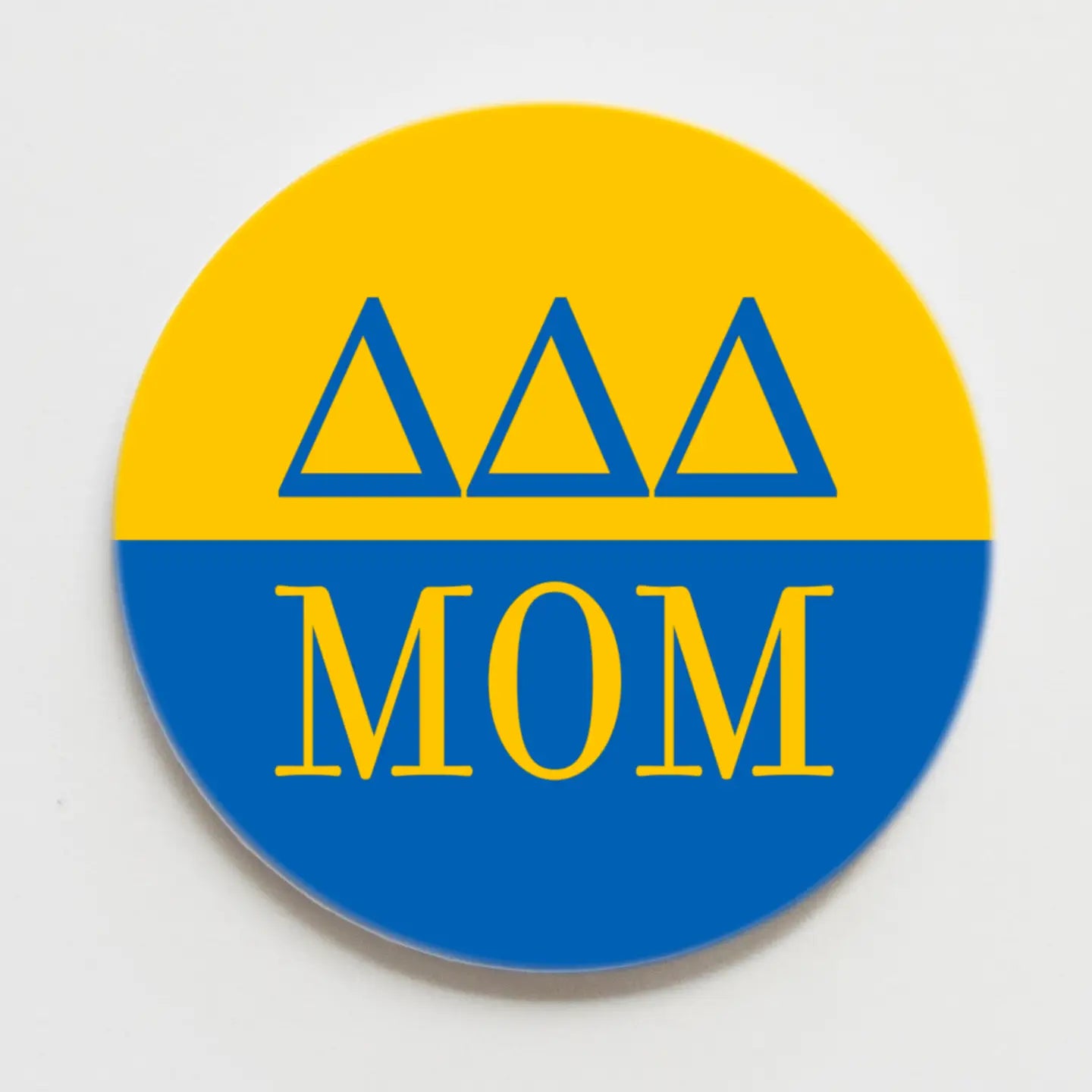 Mom's Sorority Buttons 2.25 in
