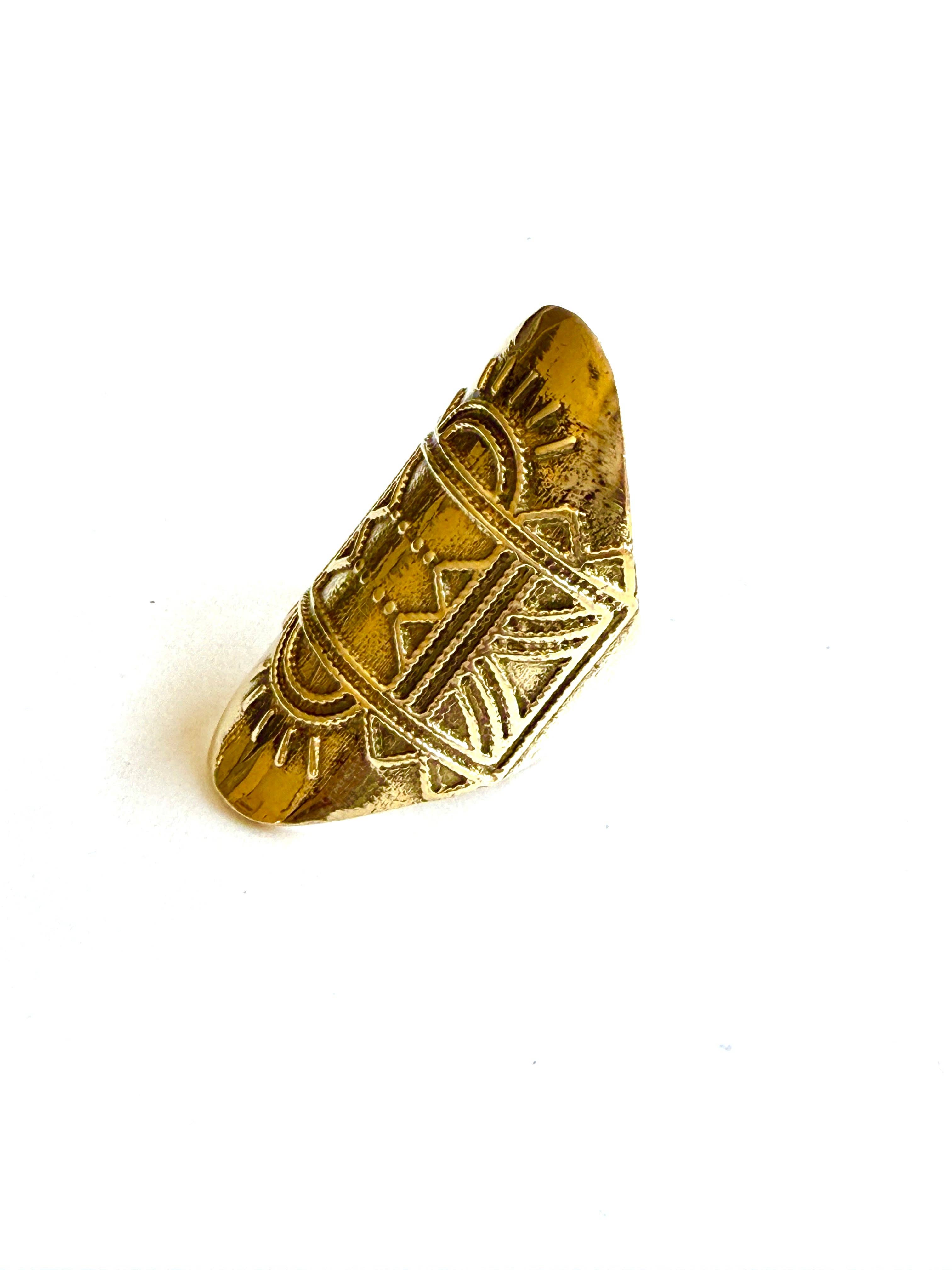 Tiya Tribal Adjustable Ring