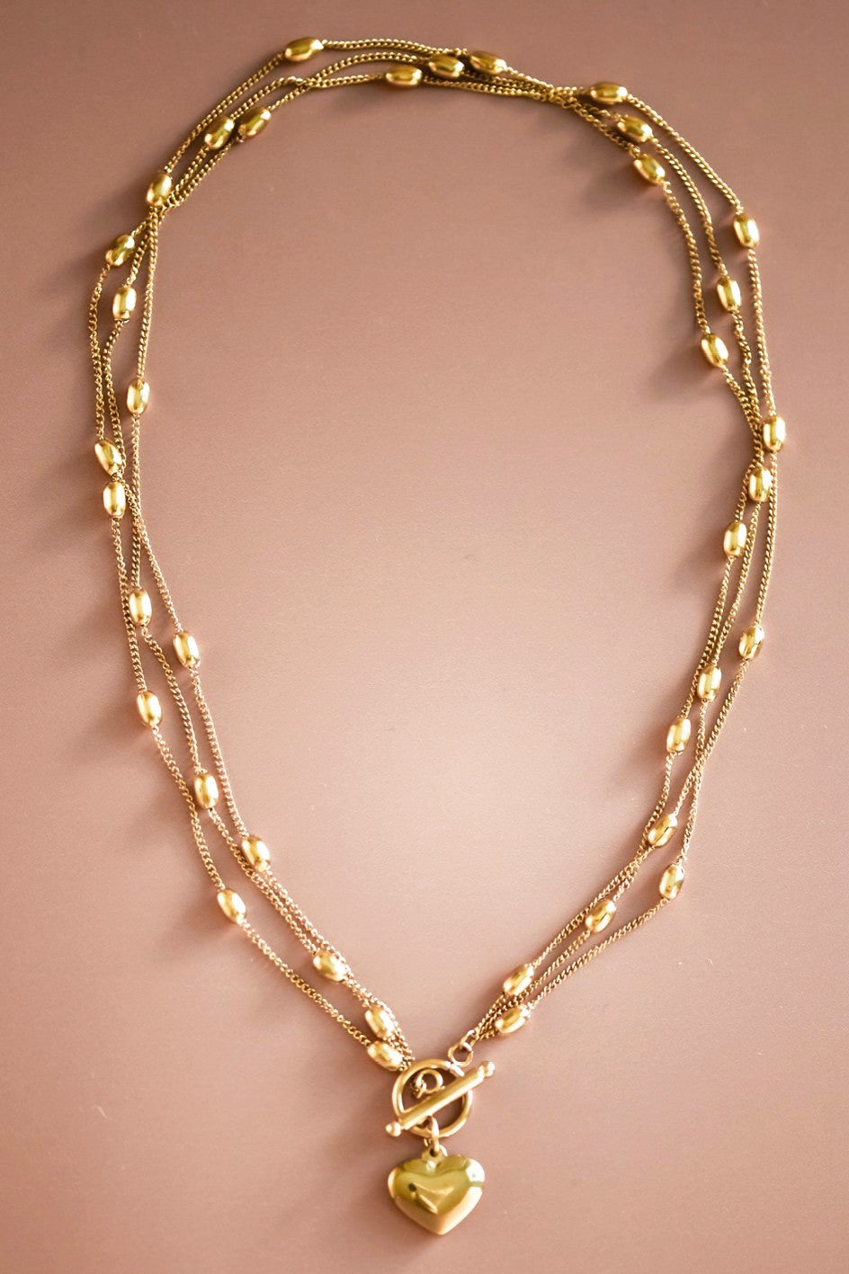 Layered Heart Pendant