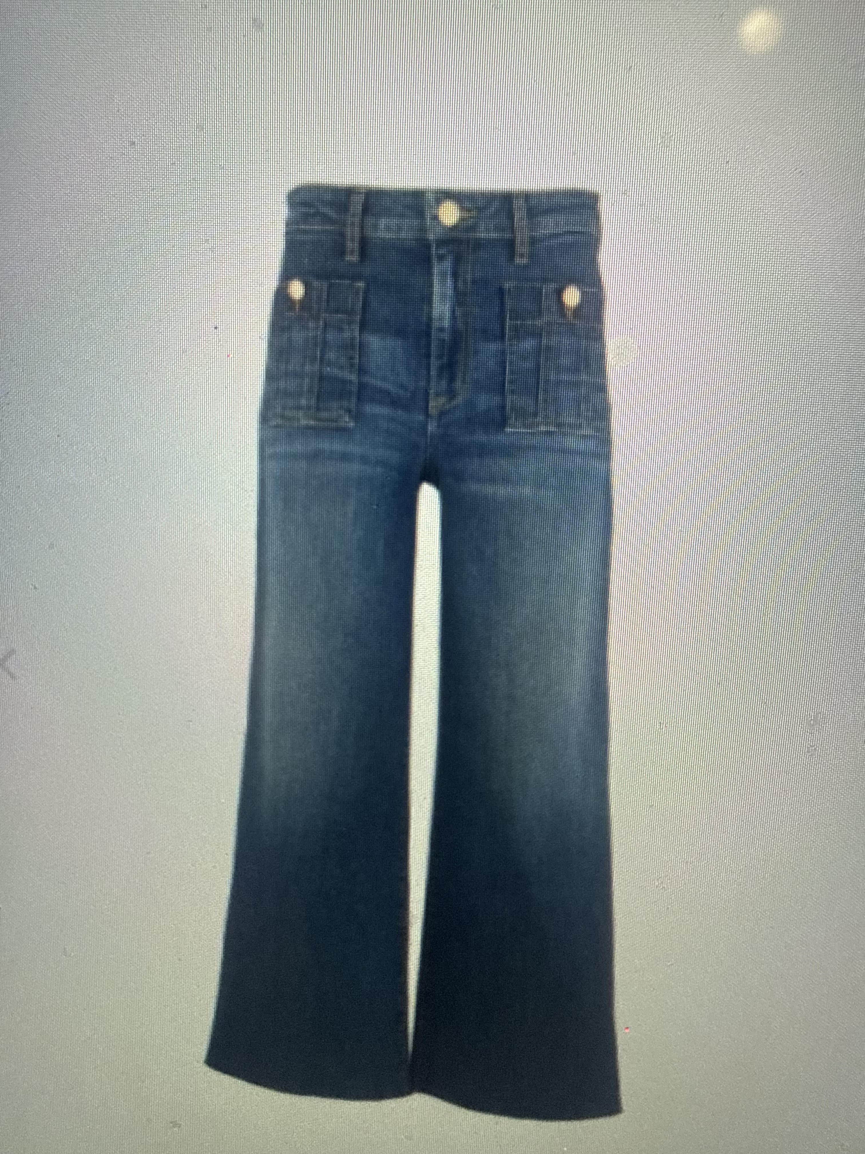 Front Patch Denim