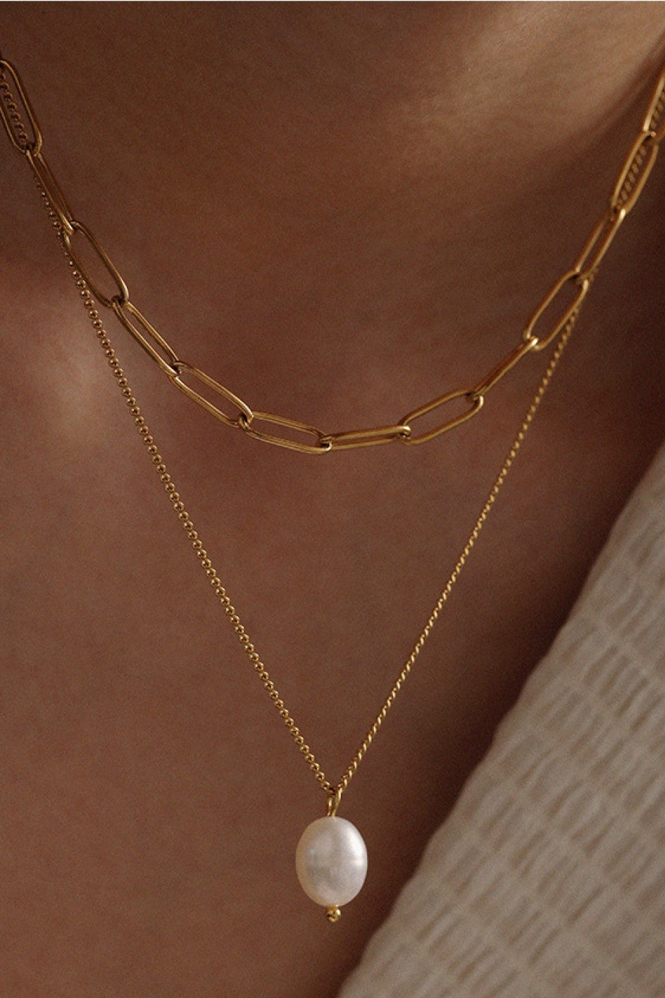 Large Pearl Necklace
