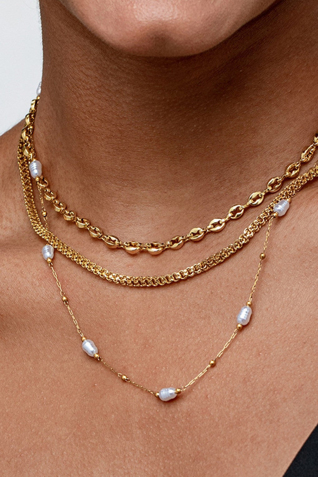Layered Pearl Set