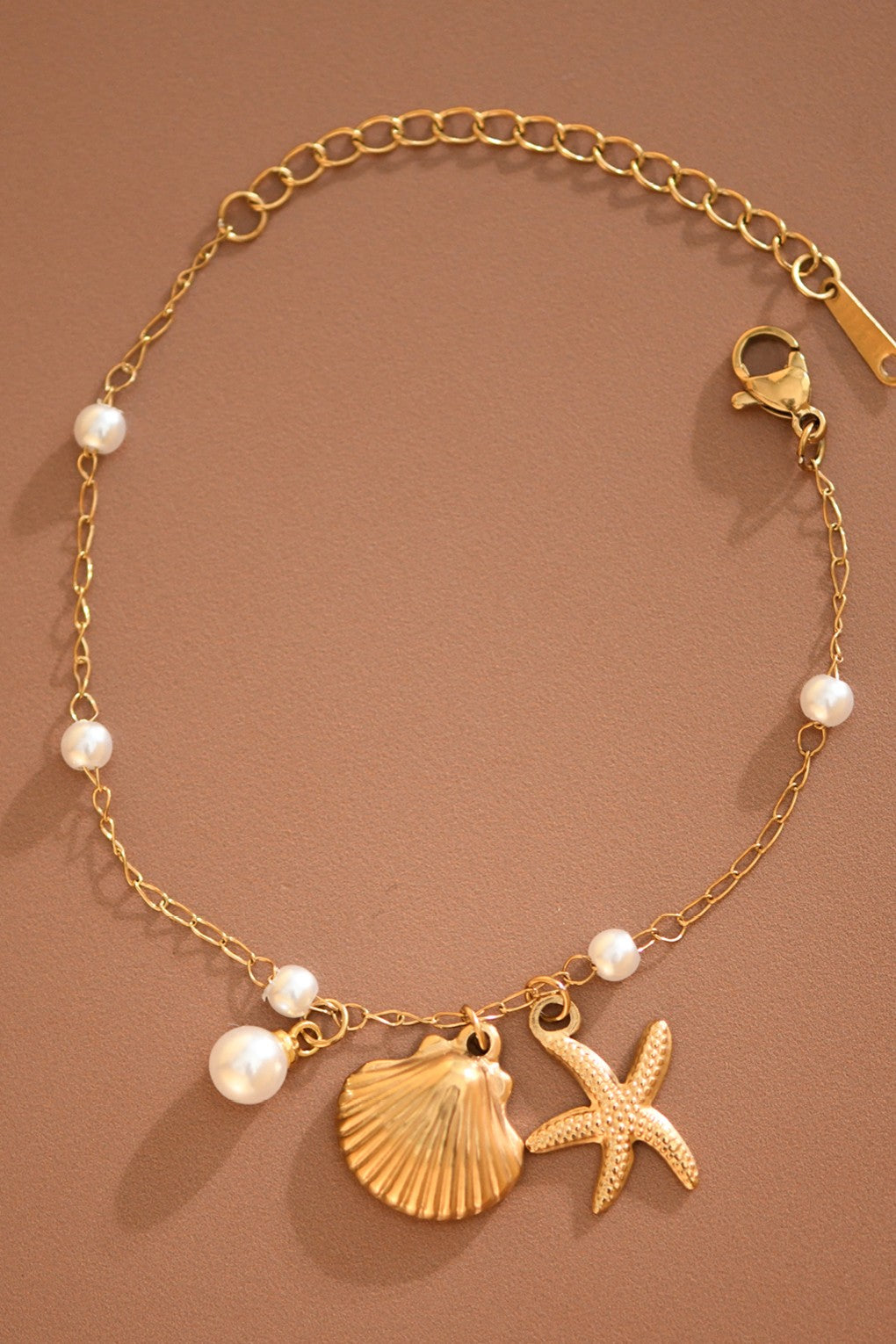 Pearl Seashell Bracelet