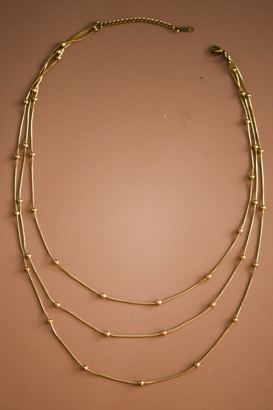 Wire Bead Necklace